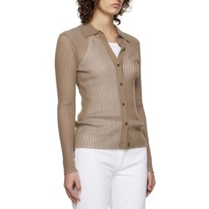 Rag and bone Dorit shirt, size L, light brown